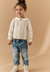 Next CABLE STITCH - REGULAR FIT - Neule - ecru marl