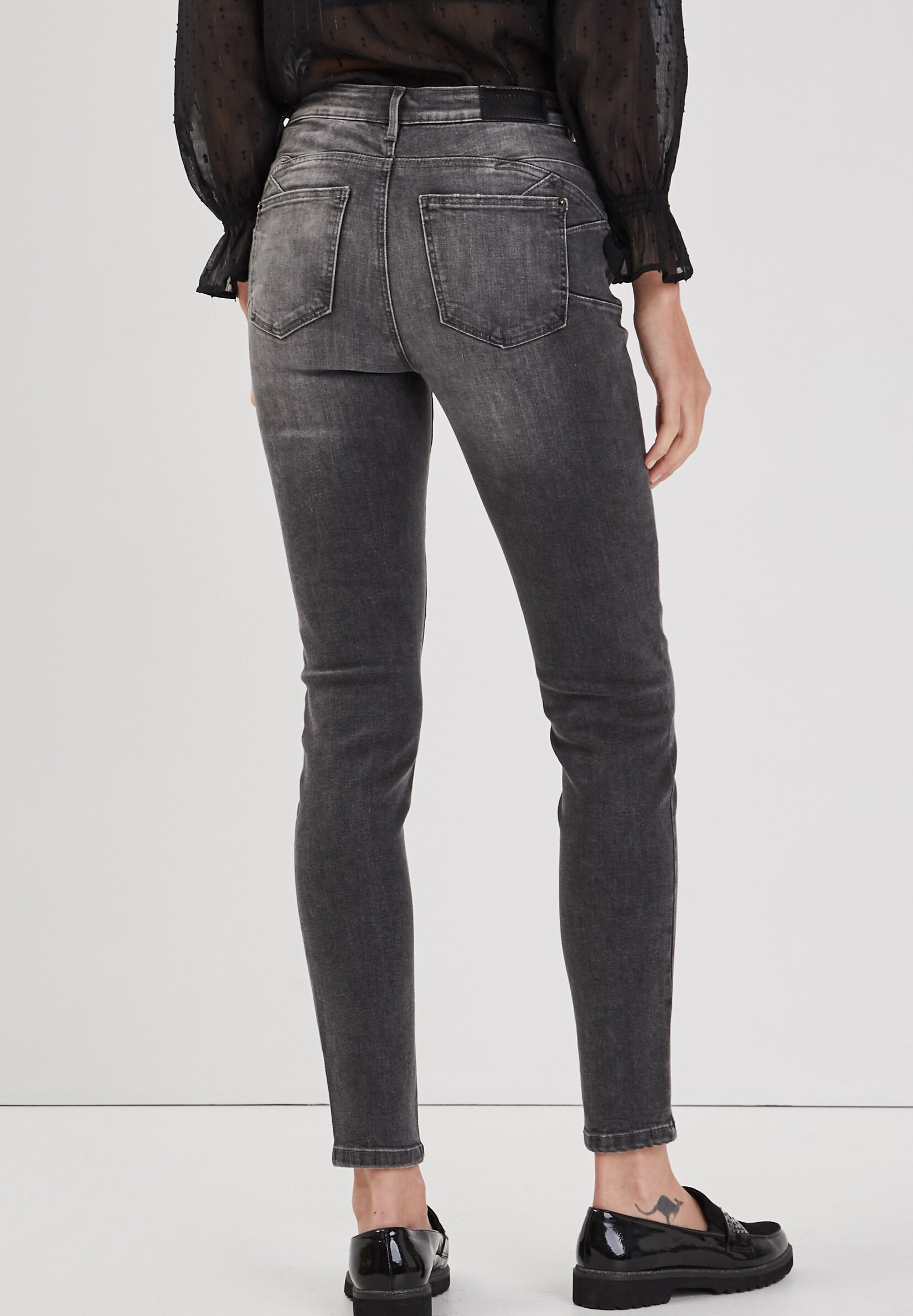 Cache Cache PUSH UP - Jeans Skinny Fit - denim gris/grigio denim - Zalando .it
