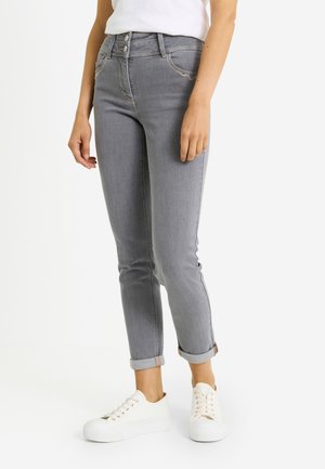 DROIT RACCOURCI HANOI  - Vaqueros slim fit - grey