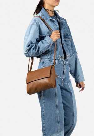 Burkely LUSH LUCY - Cross body bag - cognac