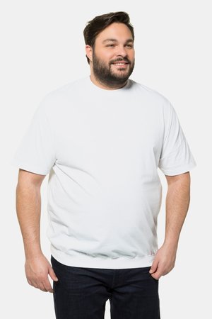 JP1880 BUIK - SPECIALE SNIT KORTE MOUWEN - T-Shirt basic - white