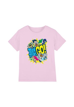 Warner Brothers, TEEN TITANS GO/GO UNISEX - Print T-shirt - pink