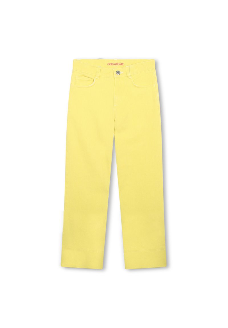 Zadig & Voltaire Straight leg jeans geel