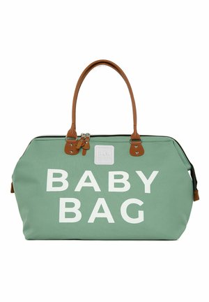 BABY BAG PRINTED DIAPER BAG - Bolsa cambiador - grün