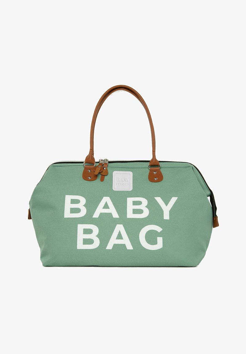 Bagmori BABY BAG PRINTED DIAPER BAG - Borsa fasciatoio - grün
