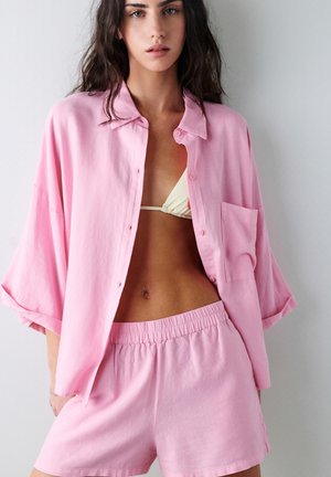 PULL&BEAR Hemdbluse - pink