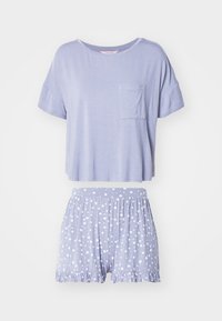 Hunkemöller SHORT FLOWER - Pyjamas - purple