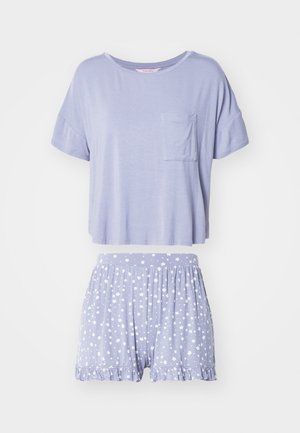 Hunkemöller SHORT FLOWER - Pyjamas - purple