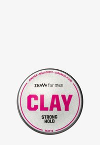 Zew for Men - MATT CLAY STRONG HOLD JAPANESE PLUM - Stylingprodukter - silver Miniatyrbild 1