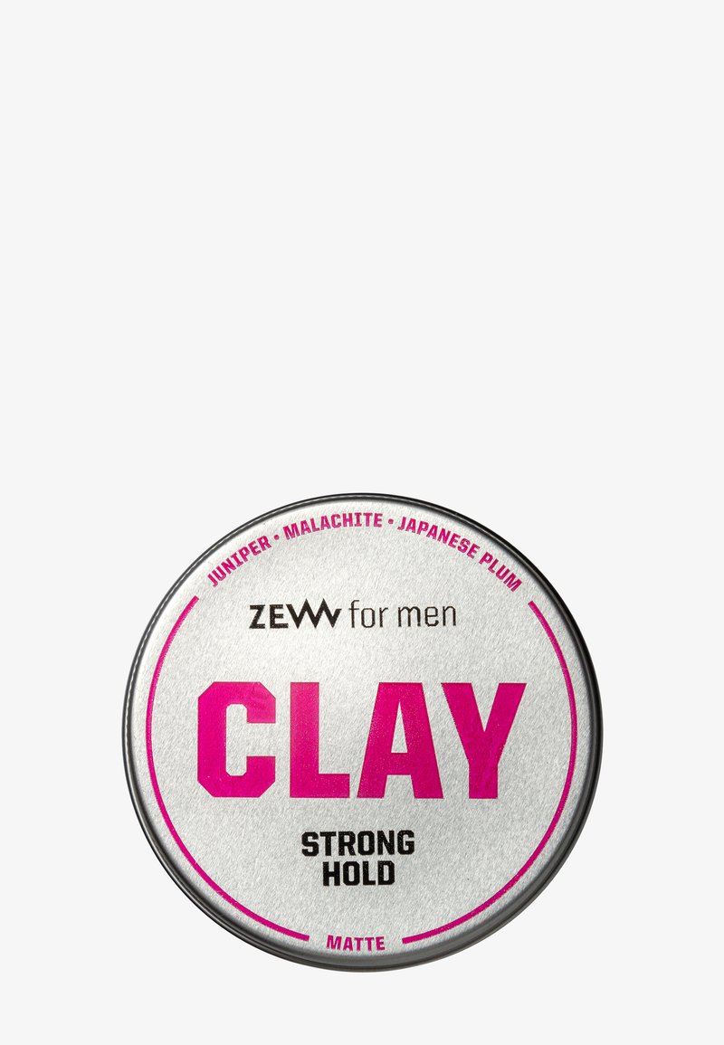 Zew for Men - MATT CLAY STRONG HOLD JAPANESE PLUM - Stylingprodukter - silver, Förstora