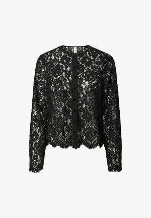 YAS, SHIRT YASNORMA LS SHORT - Blouse - black