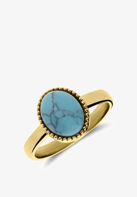 Sélectionné, gold/turquoise