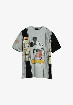 Desigual, MICKEY™ COLLAGE T-SHIRT - T-shirt imprimé - blue