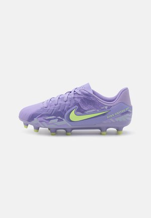 Nike Performance TIEMPO LEGEND 10 UNISEX - Scarpe da calcio per terreni duri - purple agate/barely volt