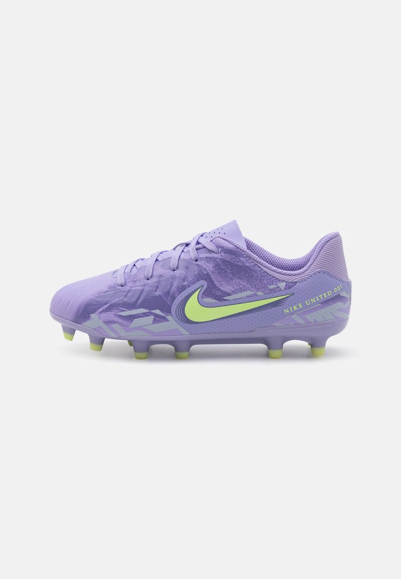 Nike Performance TIEMPO LEGEND 10 UNISEX - Nogometne kopačke za čvrstu podlogu - purple agate/barely volt