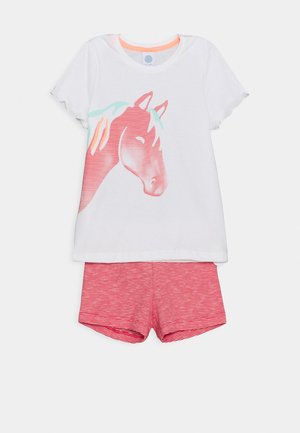 MINI PRINT UNISEX - Pyžamová sada - white pebble