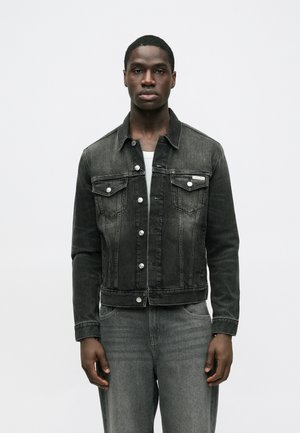 CLASSIC TRUCKER - Chaqueta vaquera - black