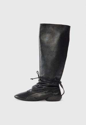 NIKOLINA - Lace-up boots - black