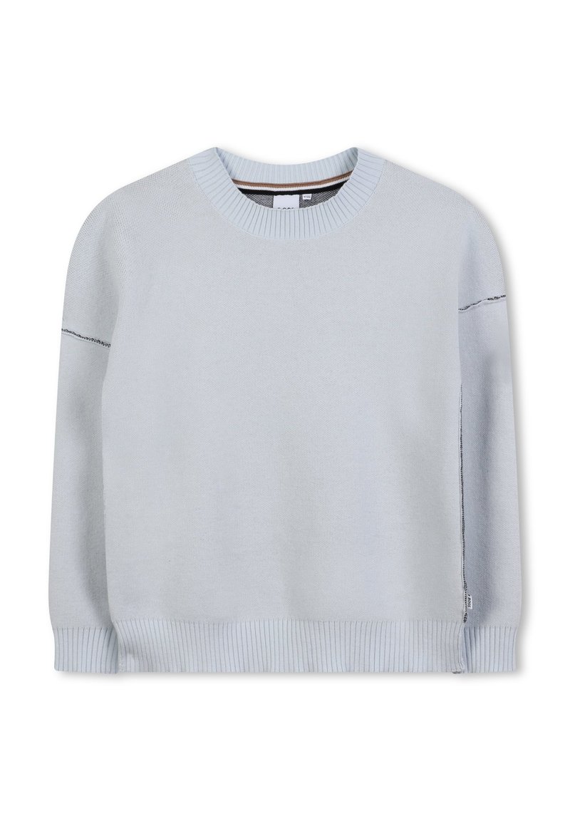 BOSS Kidswear JUNIOR - Camisola - pale blue