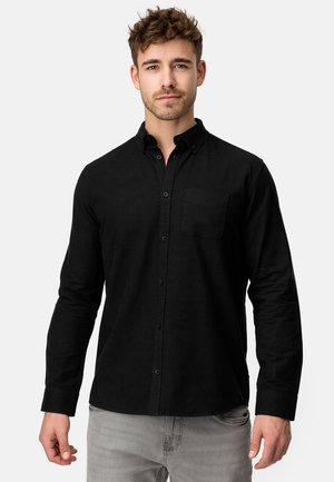 LANGARM KEPNER - Skjorta - black