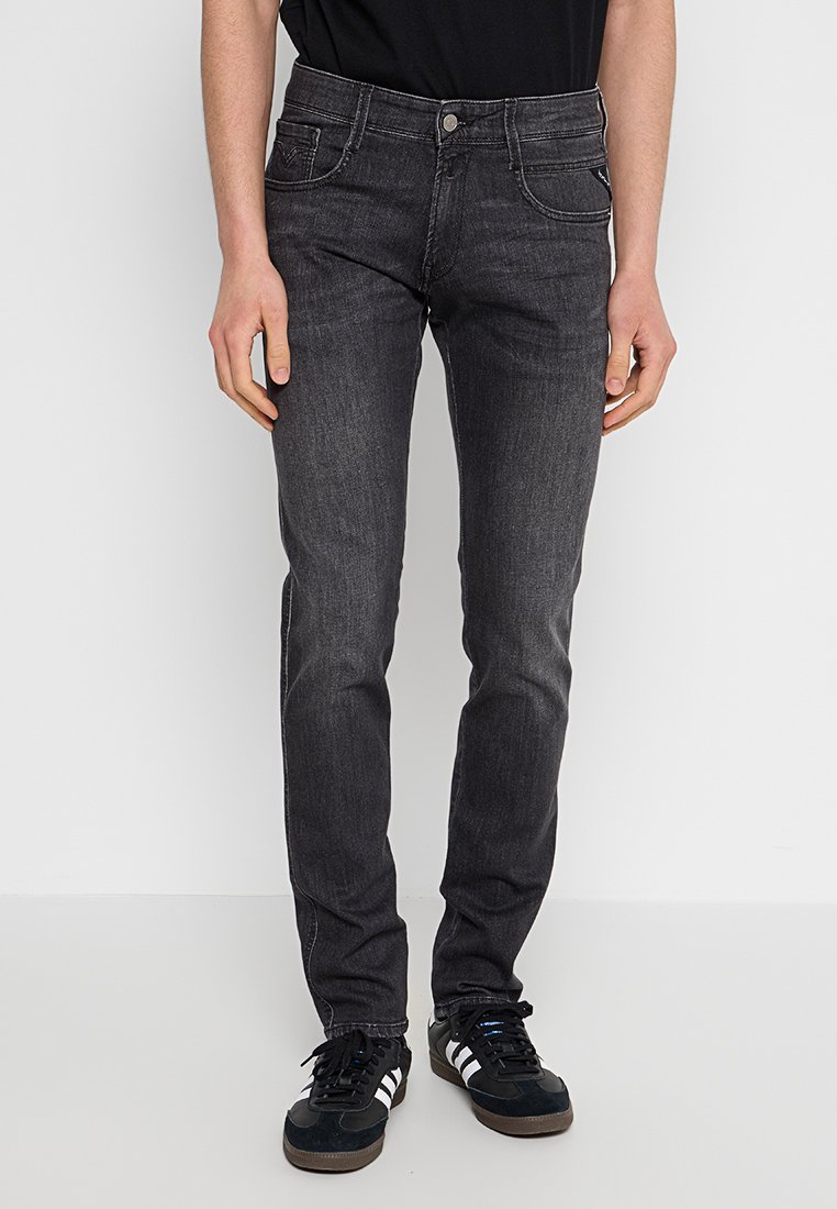 Replay Slim fit jeans donkergrijs Replay Slim fit jeans donkergrijs