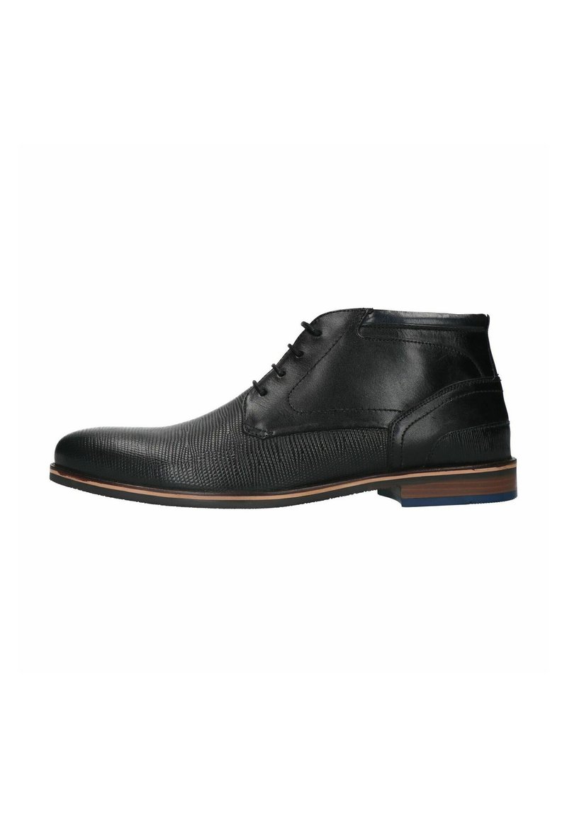 Manfield Bottines à lacets - schwarz
