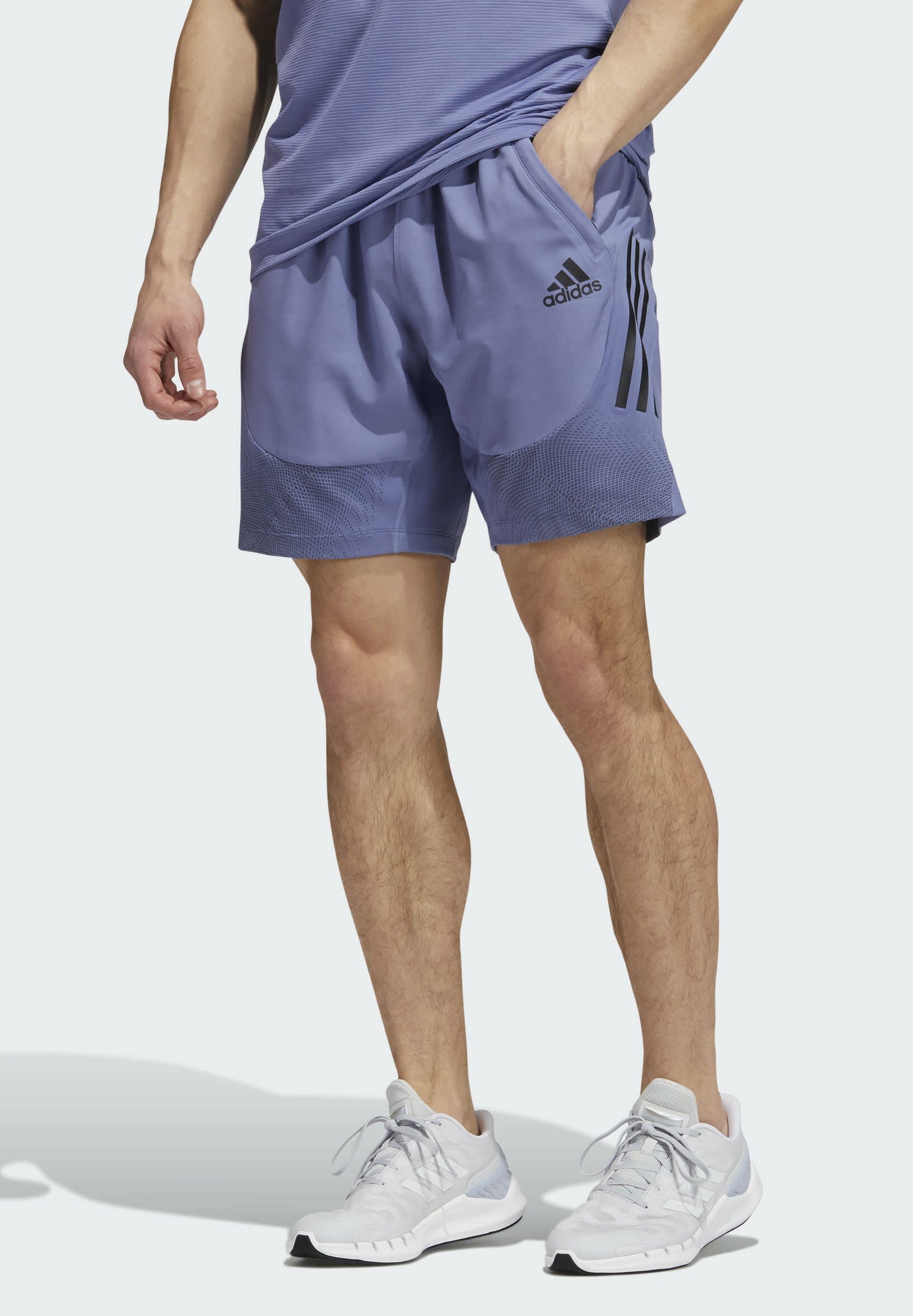 adidas Performance Korte broeken - purple/paars - Zalando.nl