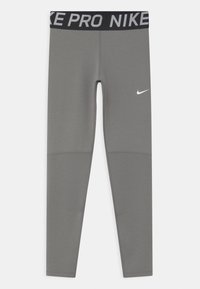 Nike Performance - PRO LEGGINGS - Legingi - carbon heather/white Miniatūras attēls 1