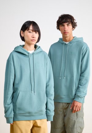 Salomon LOGO PRIDE HOODIE UNISEX - Jersey con capucha - north atlantic