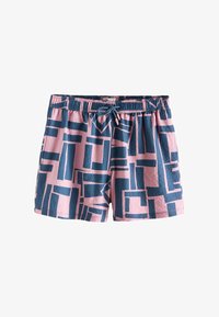 Unausgewählt, pink blue geo