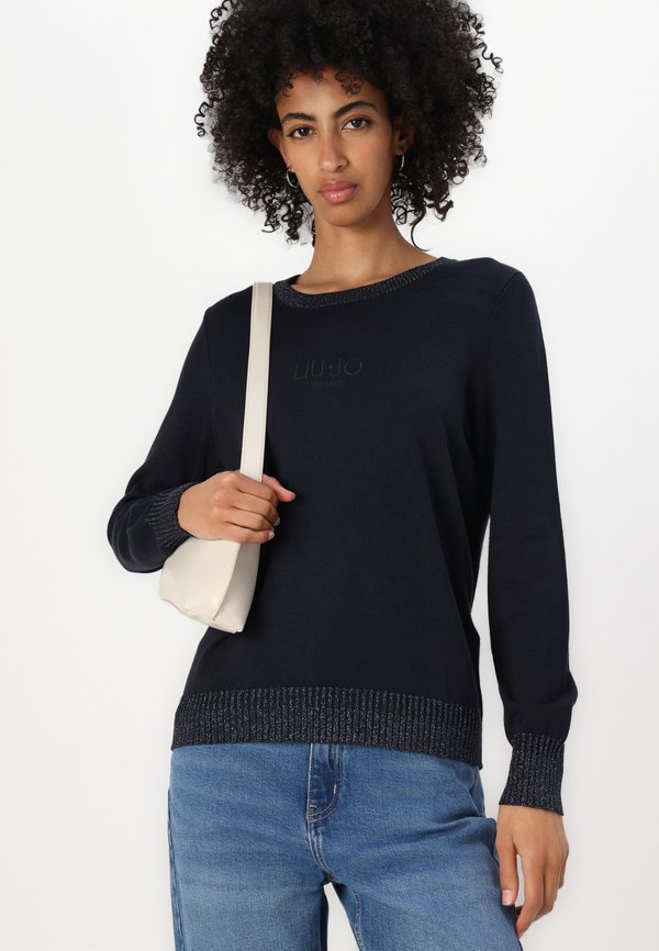 MAGLIA CHIUSA  - Jumper - nuit noir2
