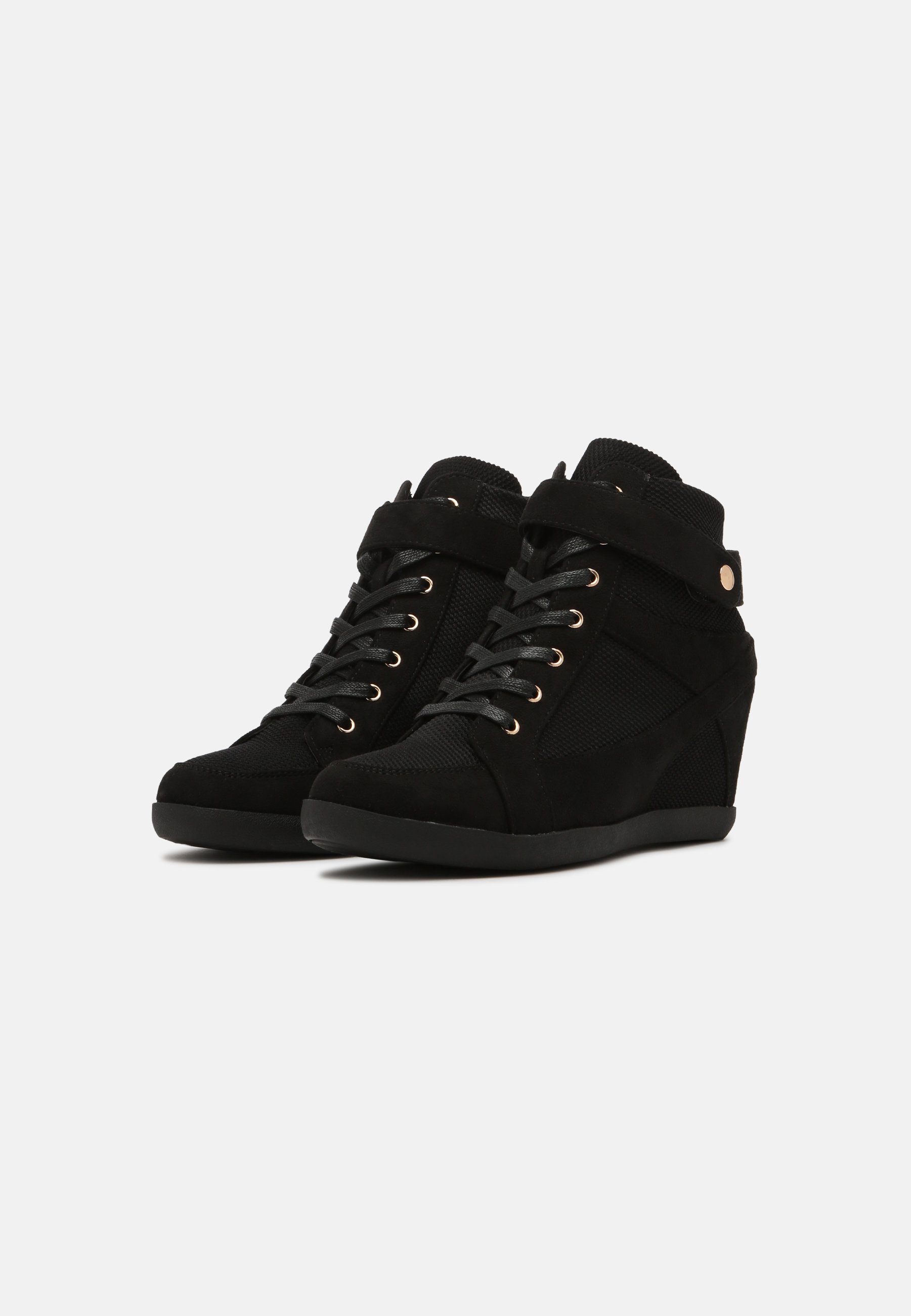 Anna Field Sneakers hoog - black/Zwart - Zalando.nl