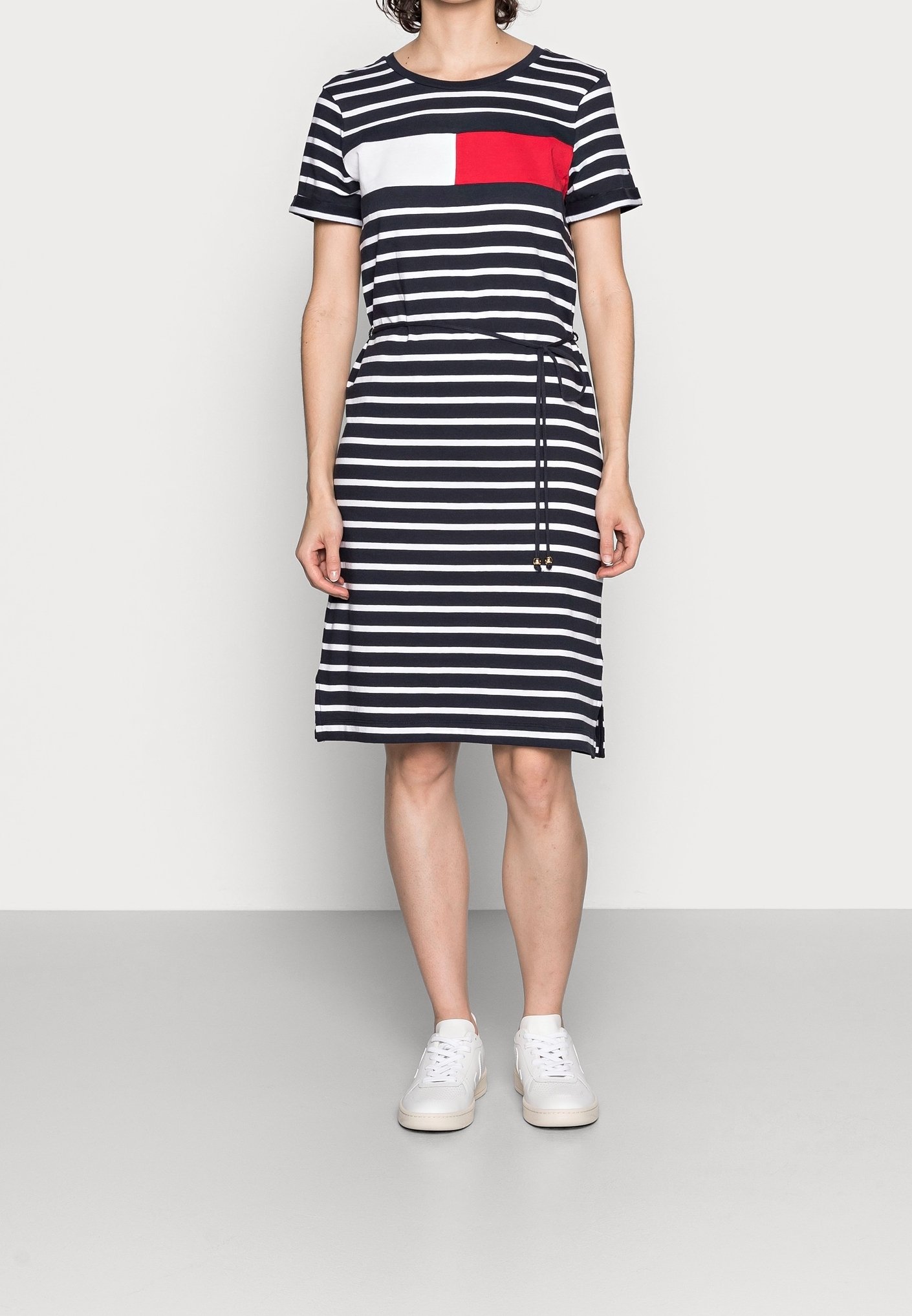 oversize jersey dress NINES Oversized Black Jersey Dress main image 0
