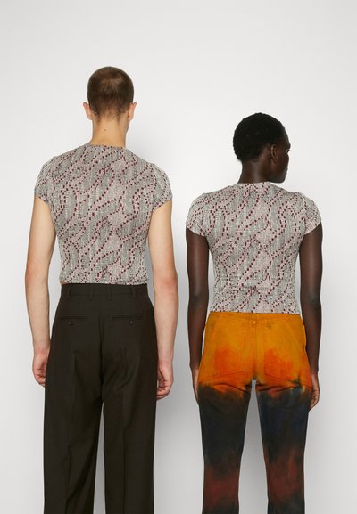 ECKHAUS LATTA SHRUNK TEE UNISEX - Μπλουζάκι με στάμπα - multi coloured