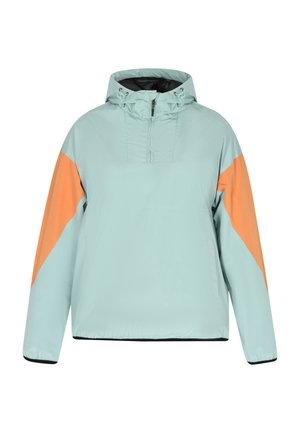 myMo, Lichte jas - pastellmint colorblock