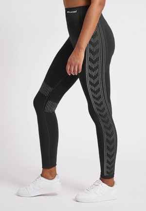 Leggings - black denim