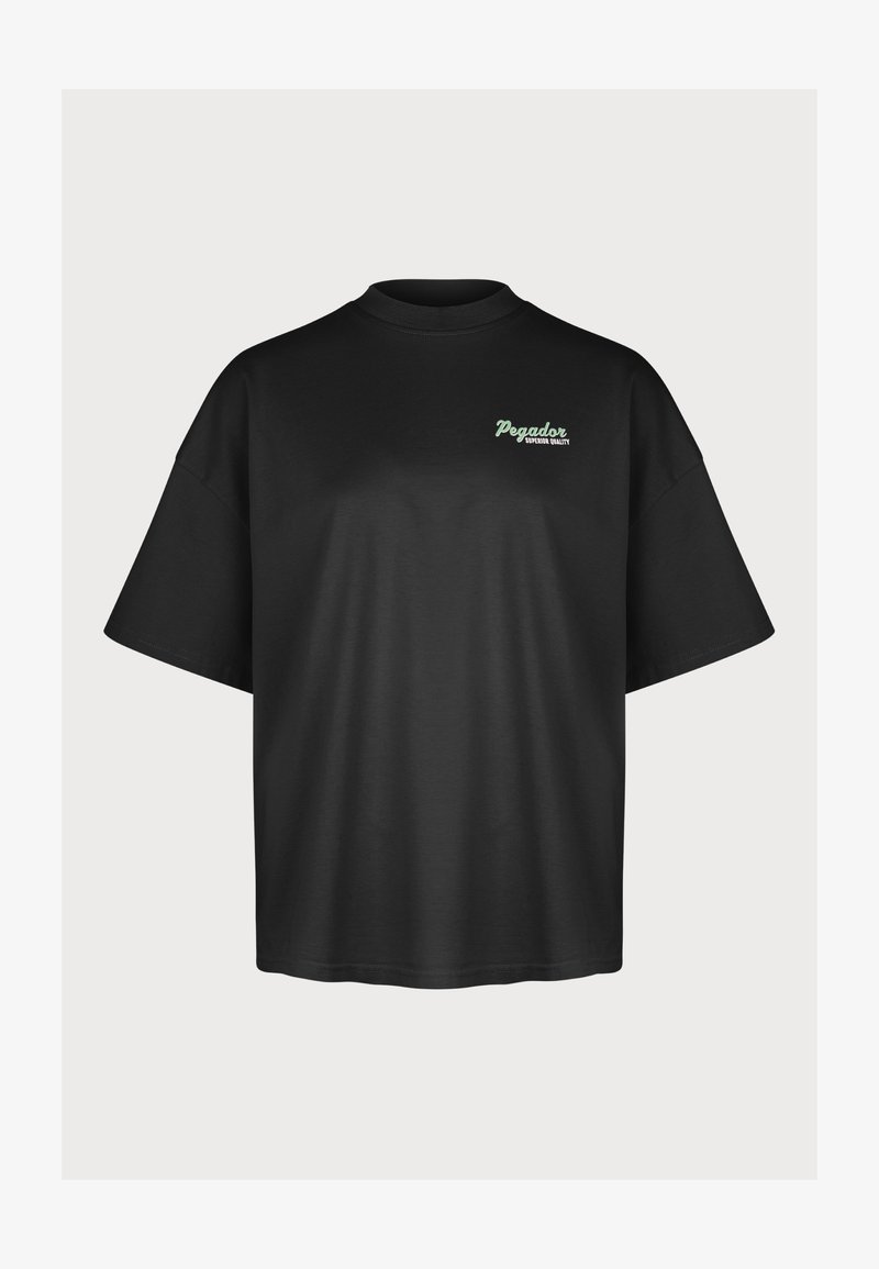 Pegador CHAPI HEAVY OVERSIZED TEE - T-shirt imprimé - black
