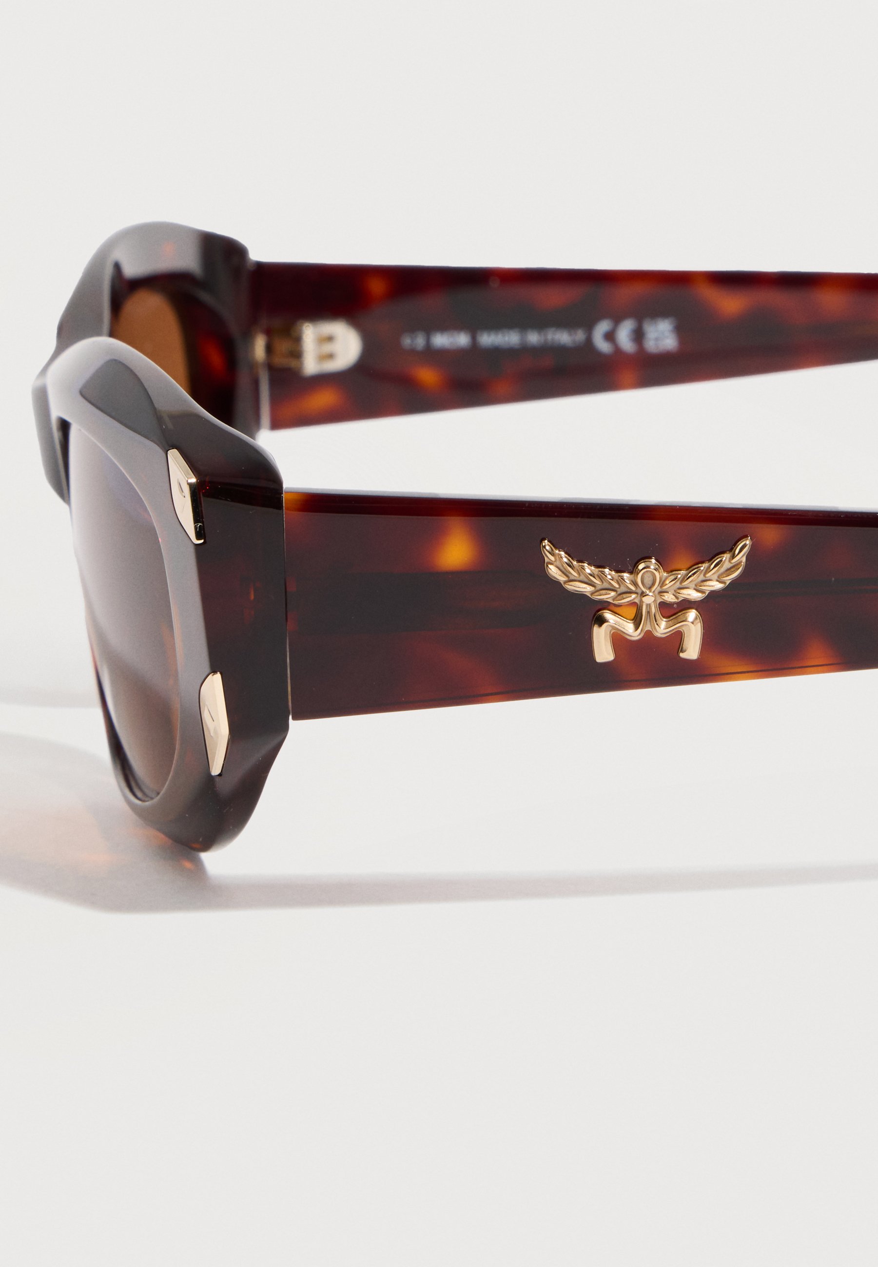 MCM UNISEX - Sunglasses - dark havana/roviex/dark brown - Zalando