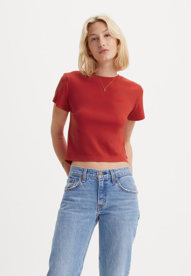 Levi's® Triko s potiskem - marsala