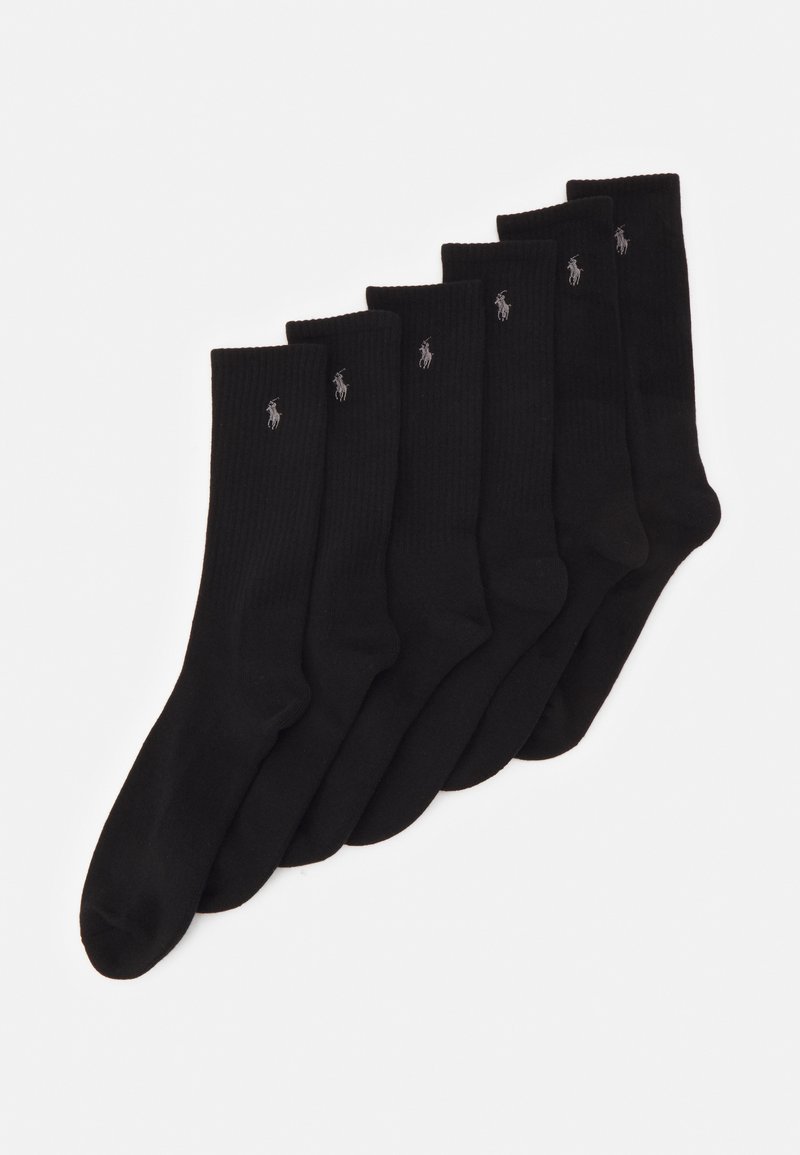 Polo Ralph Lauren BLEND CREW SOCK 6 PACK Strumpor black/svart Zalando.se
