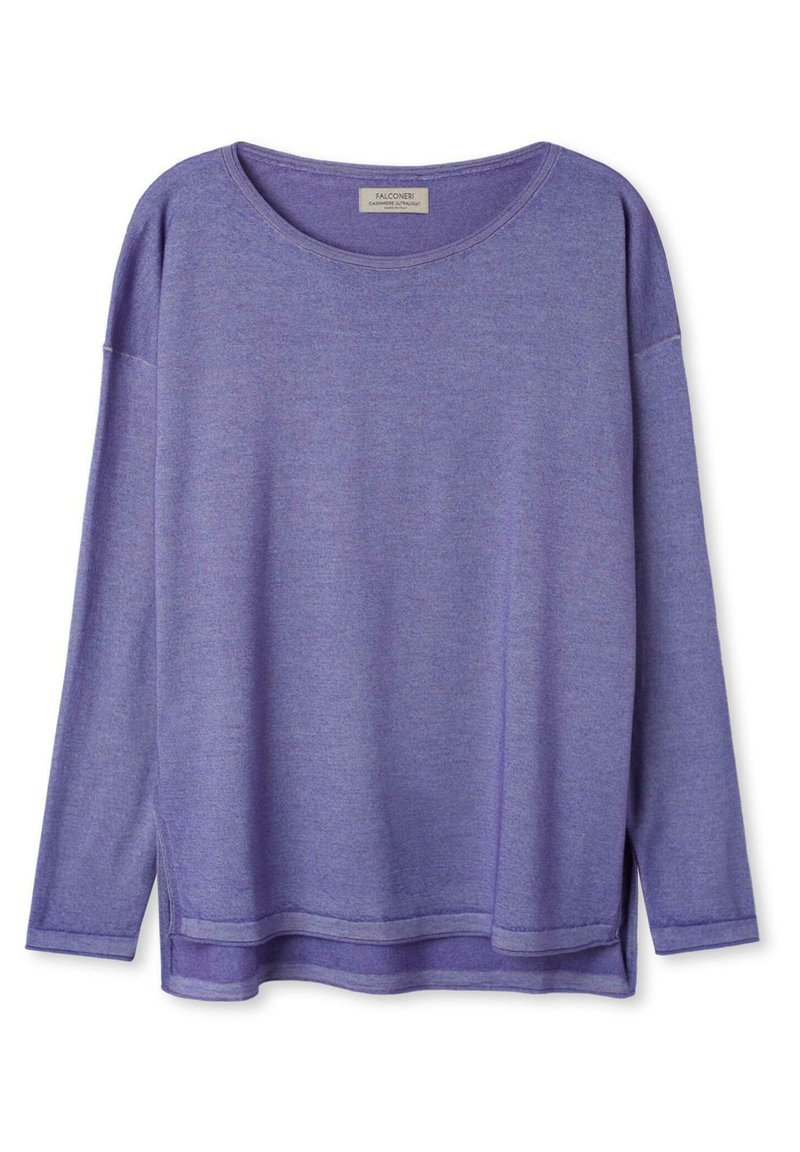 Damen Strickjacken | Falconeri Strickpullover violett soft lavender/flieder - RA82930 Damen Strickjacken | Falconeri Strickpullover violett soft lavender/flieder - RA82930