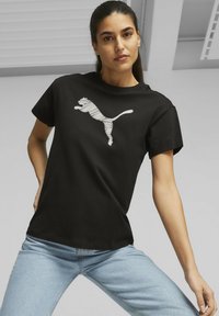 Puma T-shirt print - black