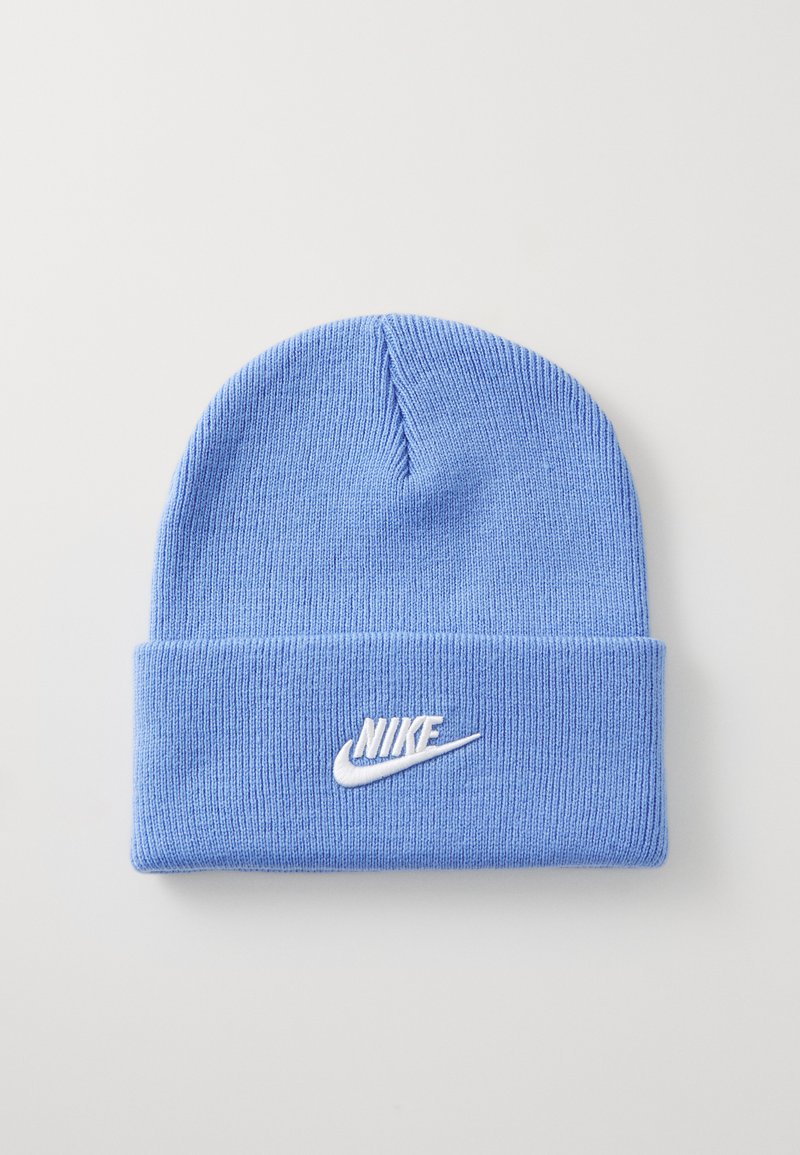 Nike Sportswear PEAK BEANIE UNISEX - Adīta cepure - royal pulse/white