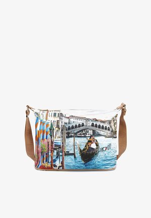 Y Not? LARGE YES STAMPA CITTÀ - Borsa a tracolla - dream in venice