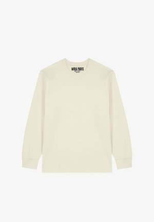 Mira Paris, OOPS BACK HEAVYWEIGHT TEE - Longsleeve - off white