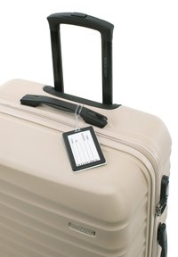WITTCHEN LARGE SUITCASE WITH LUGGAGE TAG FROM ABS - Trolley - beige