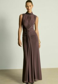Reiss DANIELLA SHEER RUCHED  - Alkalmi viselet - taupe