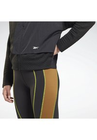 Reebok Felpa con cappuccio - black