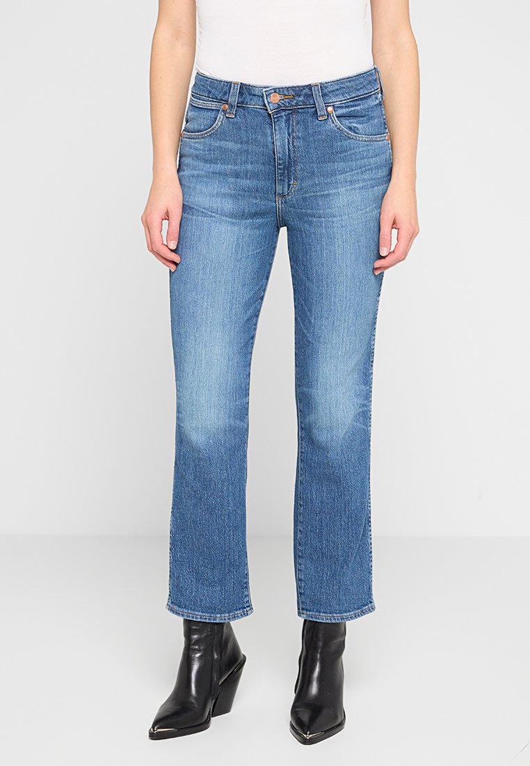 Wrangler Bootcut jeans lichtblauw