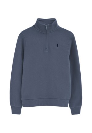 Polo Club, SWEATSHIRT WOMAN RIGBY GO NECK ZIPPER SWEAT W IO LONG SLEEVE REGULAR FIT - Felpa - denim blue